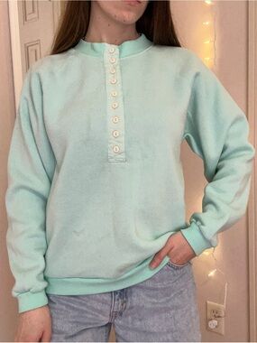 Vintage Mint Crewneck Sweatshirt